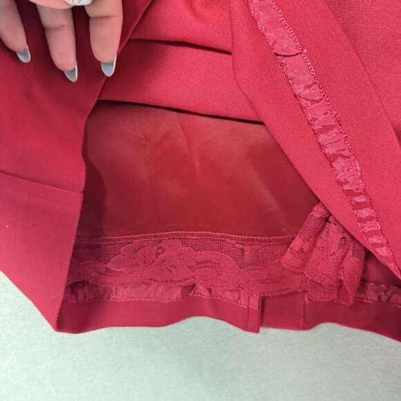 Trina Turk Angela Dress Short Sleeve Floral Embellishment Hot Pink Sheath Dress - Picture 9 of 12